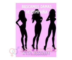 BUSCO DAMA DE COMPAÑIA PAGOS DIARIOS CS EXPERIENCIA