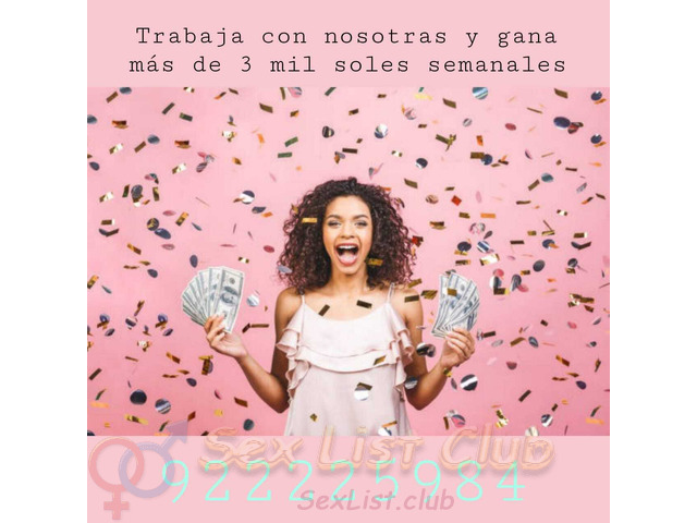 OPORTUNIDAD LABORAL PARA CHICAS DE 18 A 28 AÑOS