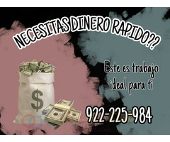 BUSCAS DINERO YA TRBAJA CON NOSOTROS PAGOS DIARIOS