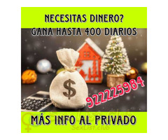 NECESITAS DINERO TRABAJA CON NOSOTROS