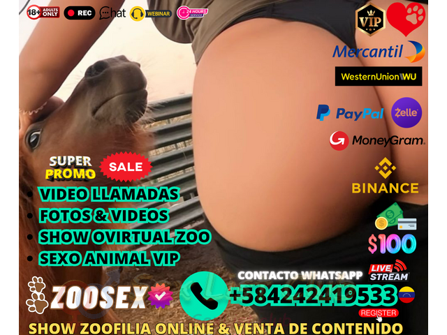 CHICA ZOO PORNO SEXO ANIMAL VIRTUAL VENTA VIDEO LLAMADAS ZOOSEX