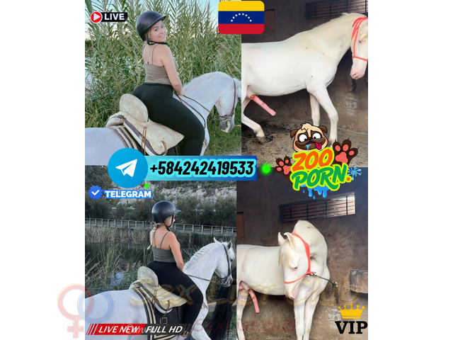 DANIELA PUTA ZOOSEX RUBIA CULONA FOLLADA POR ANIMALES DE GRANJA SEX TELEGRAM