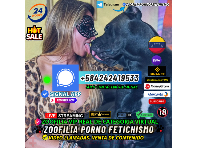 ZOOFILIA TELEGRAM GRUPO PORNO DISPONIBLE ACCEDE A LA COMPRA 24 HORAS